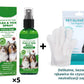 🍃 Naturalny spray przeciw pchłom i kleszczom dla psów i kotów 🐾 Chroń swojego ukochanego pupila przed szkodnikami 🐶🐱✨