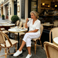 👖 Letnie Damskie Spodnie Capri z Koronkowymi Wycięciami – Lekkie Zwiewne i Pełne Wdzięku! ☀️🌸