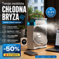 🌀🍃 BŁYSKAWICZNA PROMOCJA -50%! Przenośny Klimatyzator Wielofunkcyjny – Wentylator z Nawilżaczem, Zbiornik 200ml, Bateria 1200mAh, Cichy i Kompaktowy, 2 Kolory