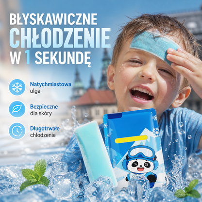 🧊 Delikatna konsystencja, przyjemna dla skóry! Wystarczy przykleić plaster, by poczuć natychmiastowe uczucie chłodu❄️🌬️