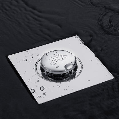 Pokrywa odpływu prysznicowego z sprężyną