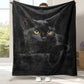 💖🐱Czarny koc Black Cat na każdą porę roku