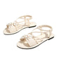 ☀️ Letnia oferta limitowana – 48% TANIEJ! 👡 Damskie Sandały Płaskie z Krzyżującymi się Paskami – Styl i Komfort na Co Dzień! 🔥✨