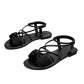 ☀️ Letnia oferta limitowana – 48% TANIEJ! 👡 Damskie Sandały Płaskie z Krzyżującymi się Paskami – Styl i Komfort na Co Dzień! 🔥✨