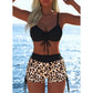🩱Zestaw bikini damskiego – top wiązany, szorty typu boyshorts, różne fasony 🏖️