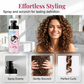 Nawilżający spray do włosów kręconych zapobiegający puszeniu się