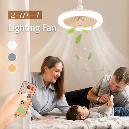 Wentylatory sufitowe LED z pilotem