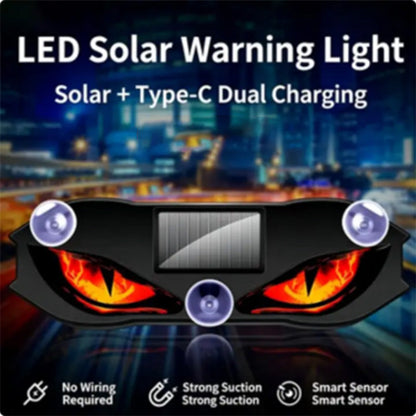 🚗🔆 Solarne światło ostrzegawcze LED „Oko Diabła” – 50% ZNIŻKI! KUP 1 → 1 GRATIS! OFERTA LIMITOWANA!